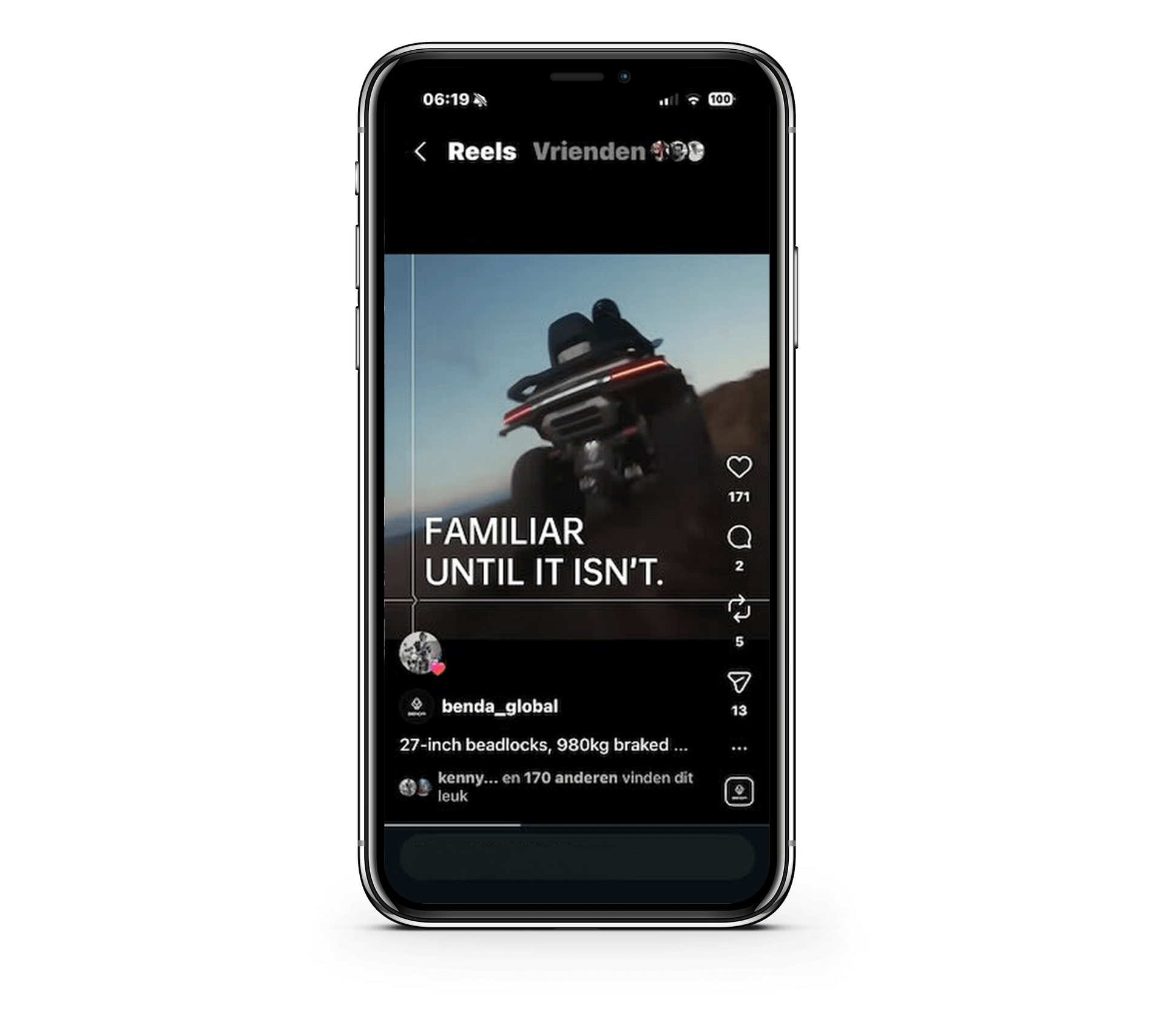 BENDA Moto Social SMC Agency for BENDA Moto